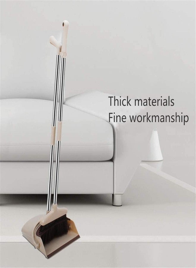 SQUICKLE Self Cleaning Broom and Dustpan with Long Handle / Dustpan for Floor Cleaning School , Hotel , Hospital / Dustpan Combo Set - Image 5